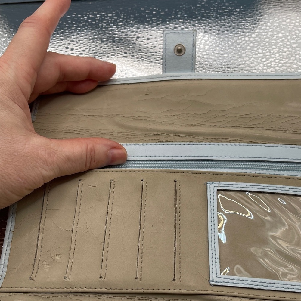 Wedgwood Pale Blue Document Holder Clutch Understated Beauty Wedgewood Document - Picture 4 of 11